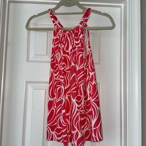 Boden halter tie neck top